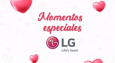 LG siempre contigo en los momentos más especiales,  tu cómplice de San Valentín para vivir la cita perfecta.