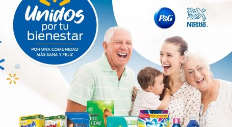 Nestlé, P&G y Walmart se unen para llevar salud, nutrición y bienestar a los hogares centroamericanos.