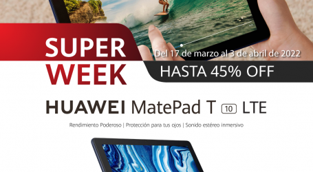 Huawei hace una extraordinaria baja de precios en sus dispositivos durante la Super Week por tiempo limitado