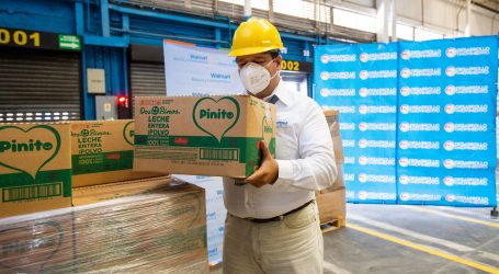 Walmart realizó dos importantes donaciones al banco de alimentos Desarrollo en Movimiento