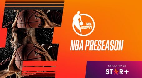 La NBA toma temperatura con los juegos de Pretemporada en VIVO por STAR+ & ESPN