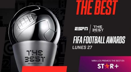 La gran fiesta The Best FIFA Football Awards, en VIVO por ESPN & STAR+